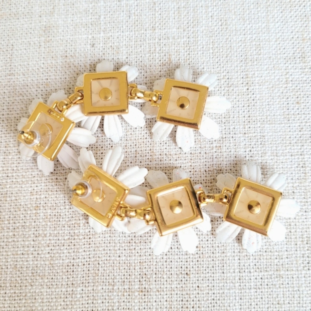 J. Crew Floral Statement Earrings - Picture 4 of 4